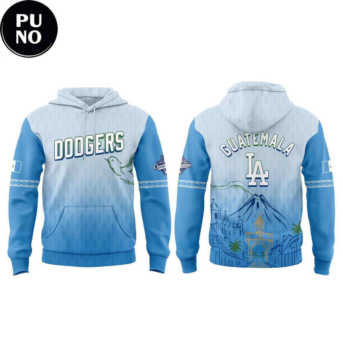 Los Angeles Dodgers 2026 Guatemalan Heritage Night Hoodie
