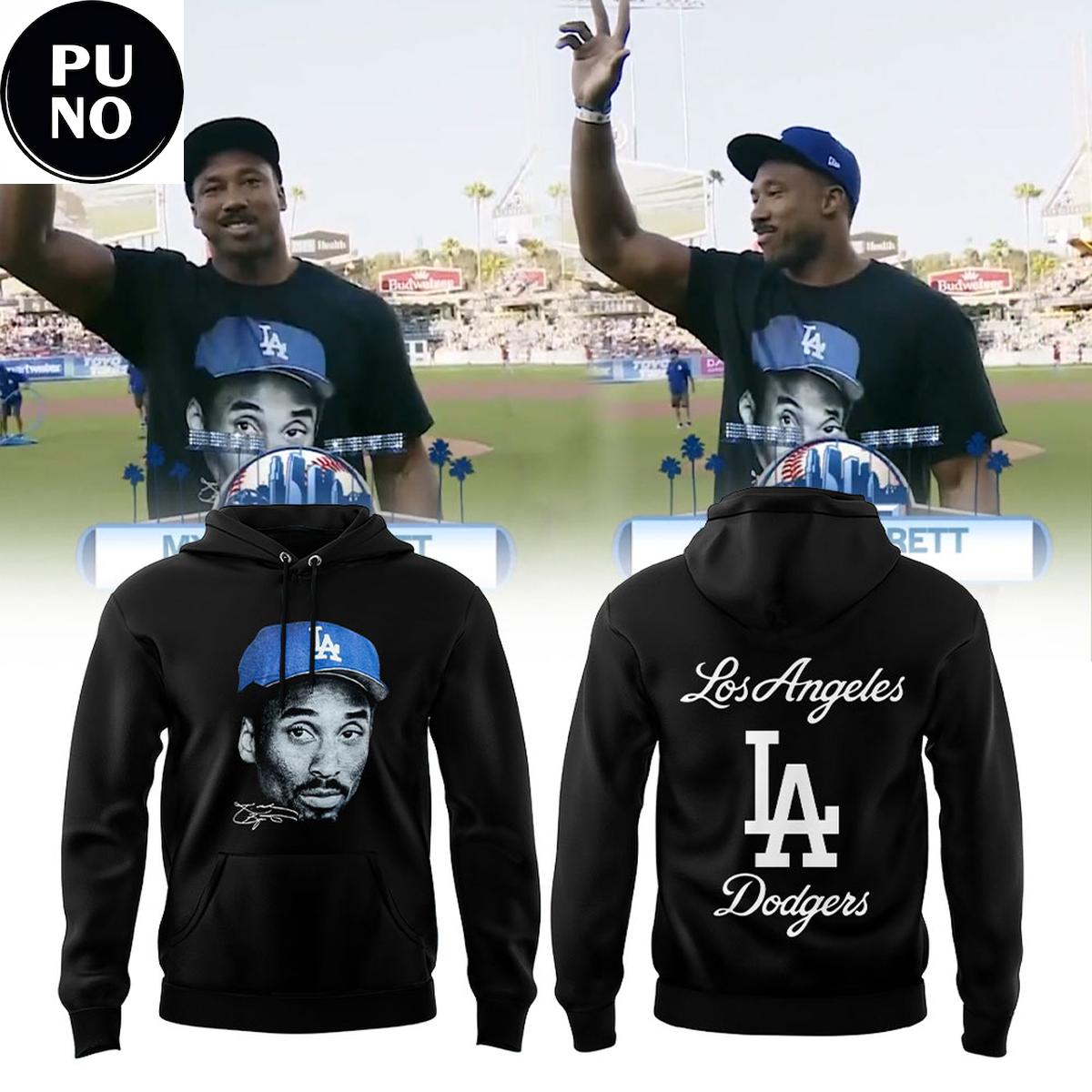 Los Angeles Dodgers 2026 Welcome Myles Garrett Tribute to Kobe Bryant Hoodie T-Shirt