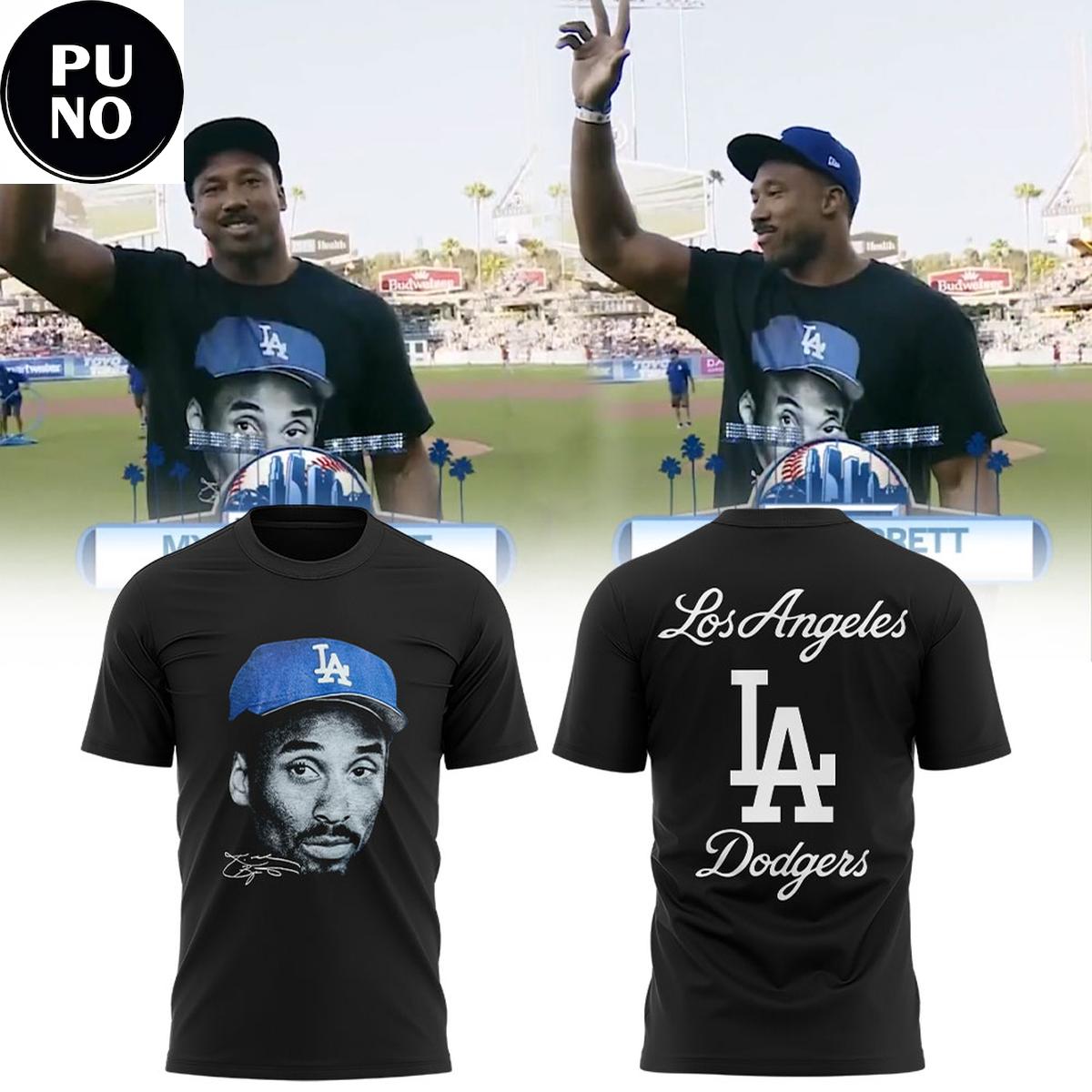 Los Angeles Dodgers 2026 Welcome Myles Garrett Tribute to Kobe Bryant Hoodie T-Shirt