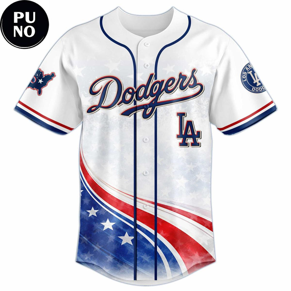 Los Angeles Dodgers America 250 Anniversary 1776-2026 Baseball Jersey