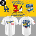 Los Angeles Dodgers Celebration 30th Pokemon 2026 New Baseball Jersey