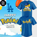 Los Angeles Dodgers Happy Pokémon Day 2026 Baseball Jersey