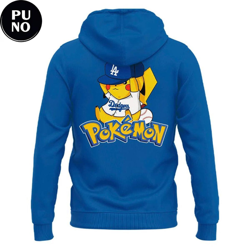 Los Angeles Dodgers Happy Pokémon Day 2026 Hoodie
