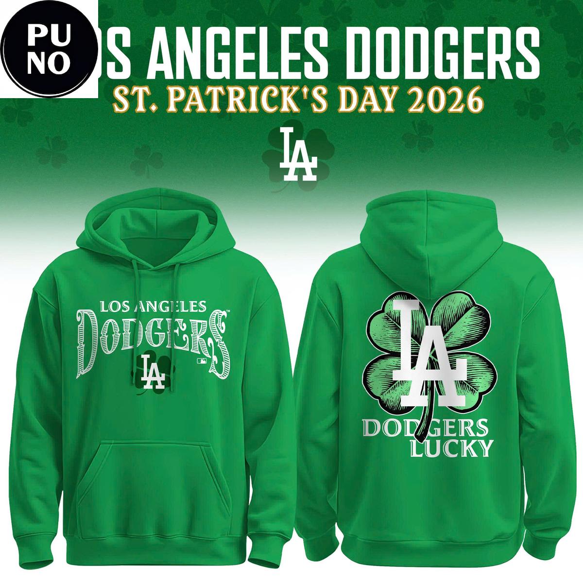 Los Angeles Dodgers Happy St. Patrick’s Day 2026 Hoodie T-Shirt