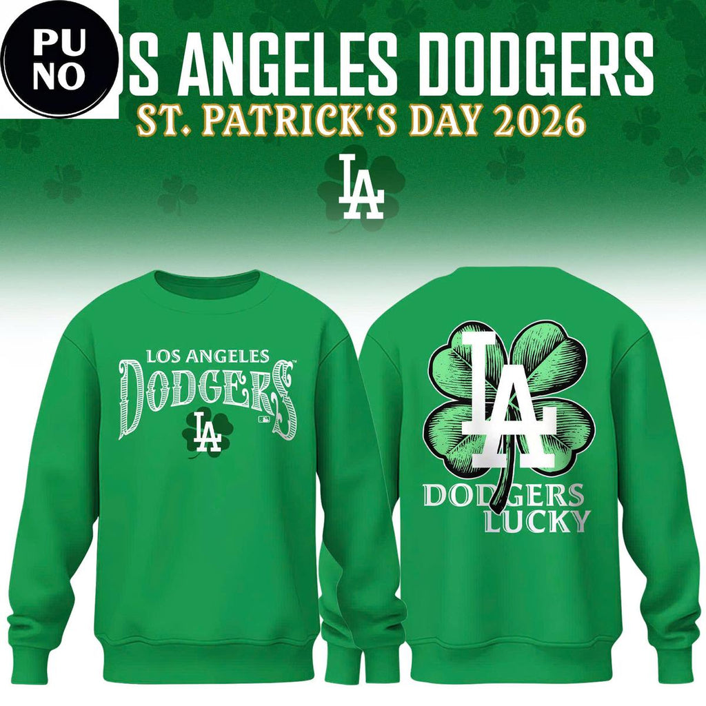 Los Angeles Dodgers Happy St. Patrick’s Day 2026 Hoodie T-Shirt