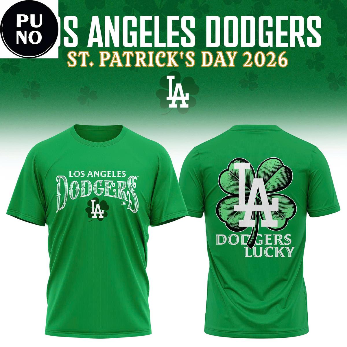 Los Angeles Dodgers Happy St. Patrick’s Day 2026 Hoodie T-Shirt