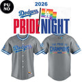 Los Angeles Dodgers LGBTQ+ Pride Night 2026 Baseball Jersey