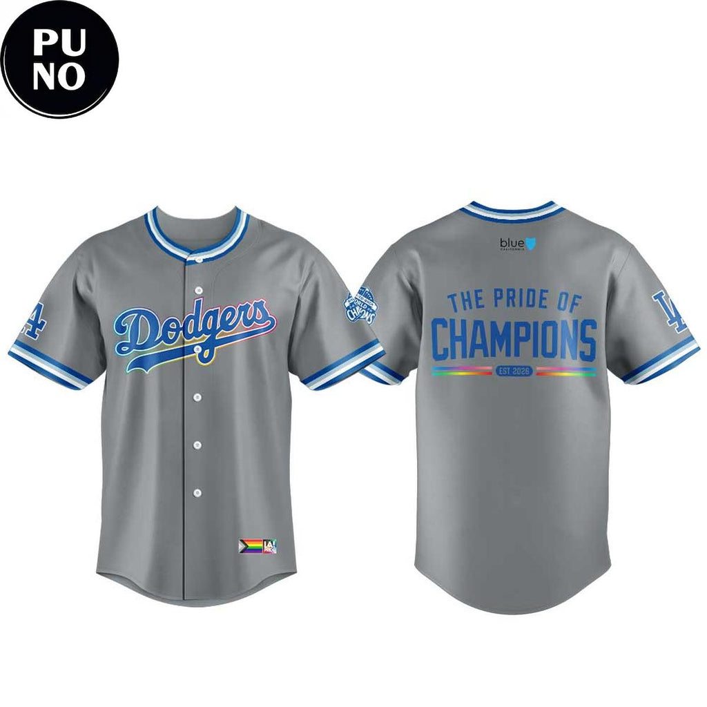 Los Angeles Dodgers LGBTQ+ Pride Night 2026 Baseball Jersey
