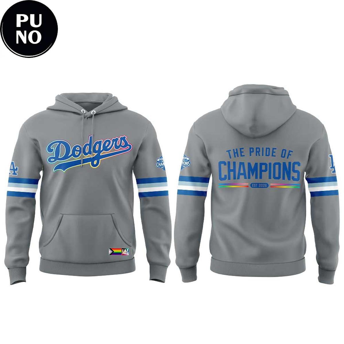 Los Angeles Dodgers LGBTQ+ Pride Night 2026 Hoodie
