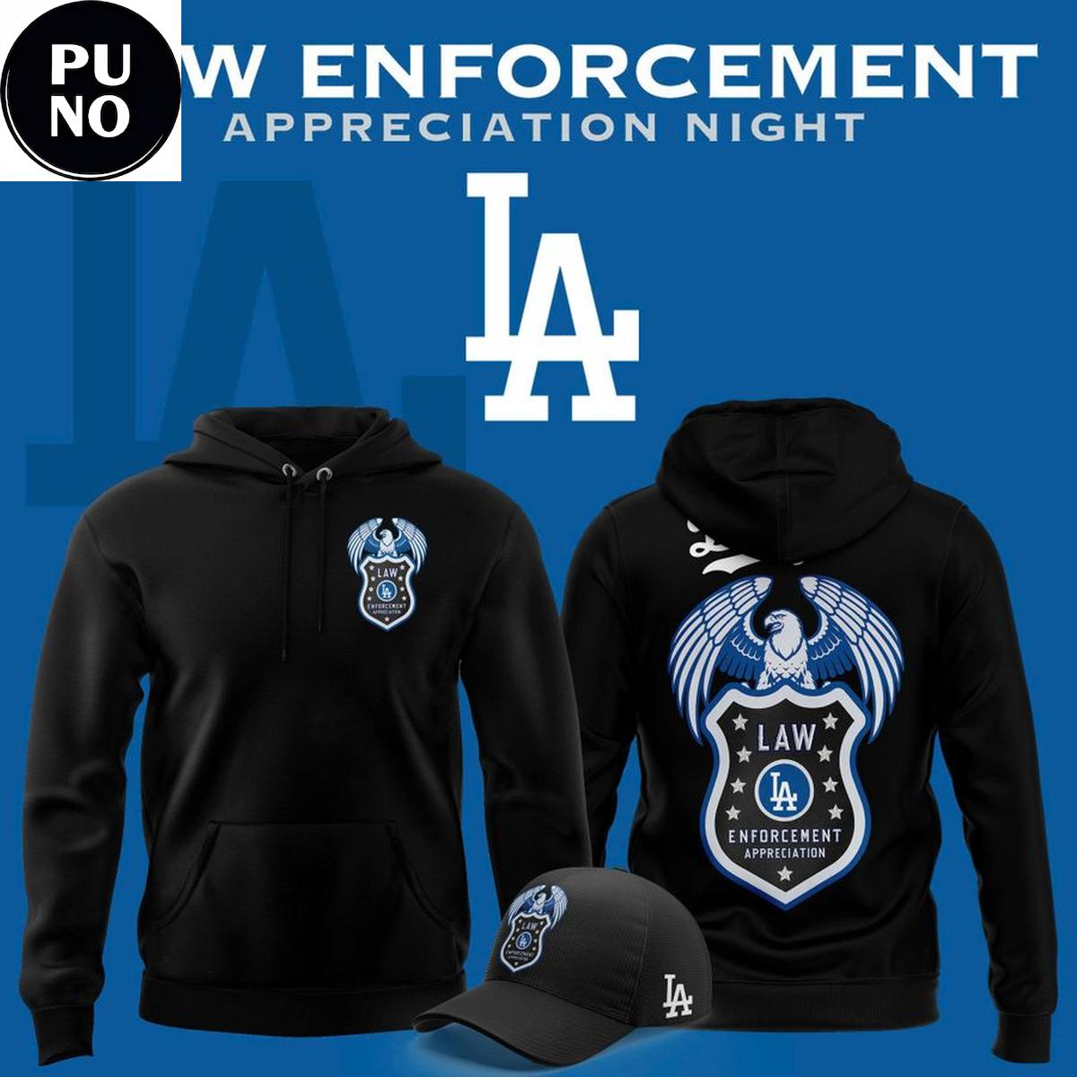 Los Angeles Dodgers Law Enforcement Night 2026 Hoodie T-Shirt