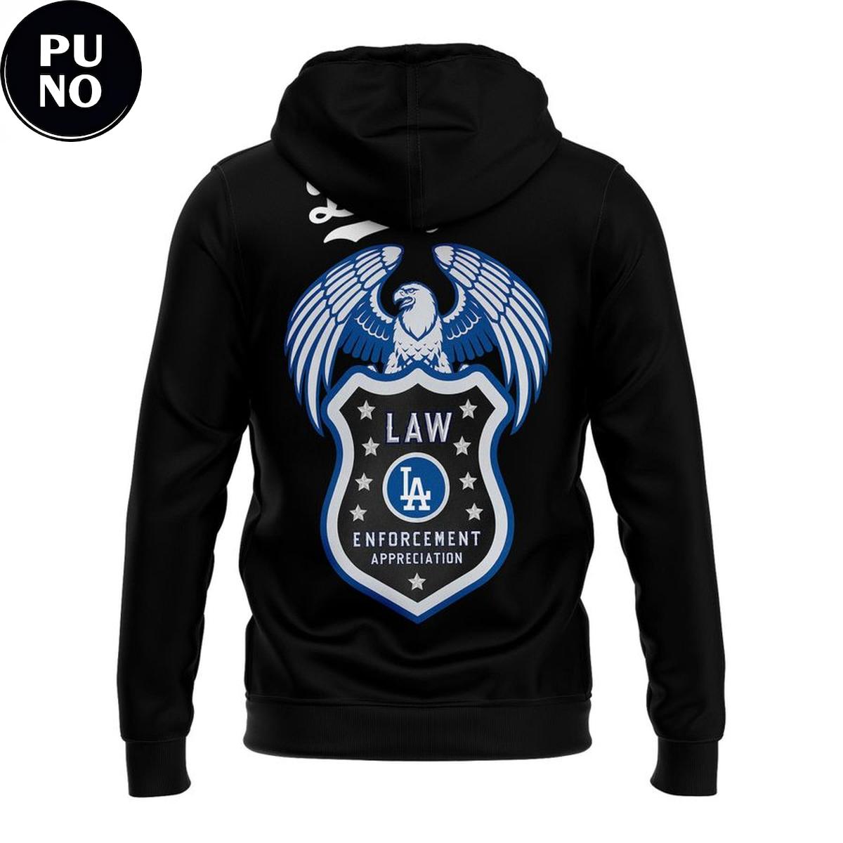Los Angeles Dodgers Law Enforcement Night 2026 Hoodie T-Shirt