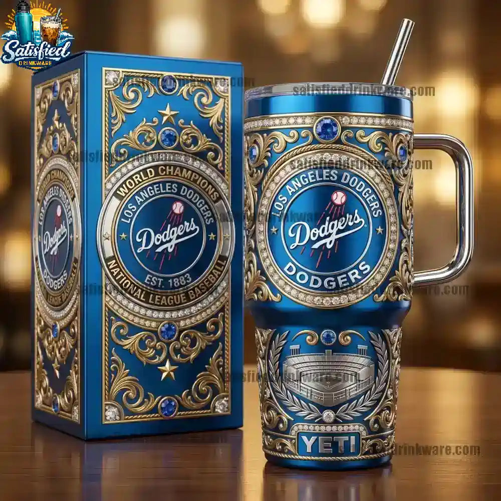Los Angeles Dodgers Limited Edition With Handle Yeti Tumbler