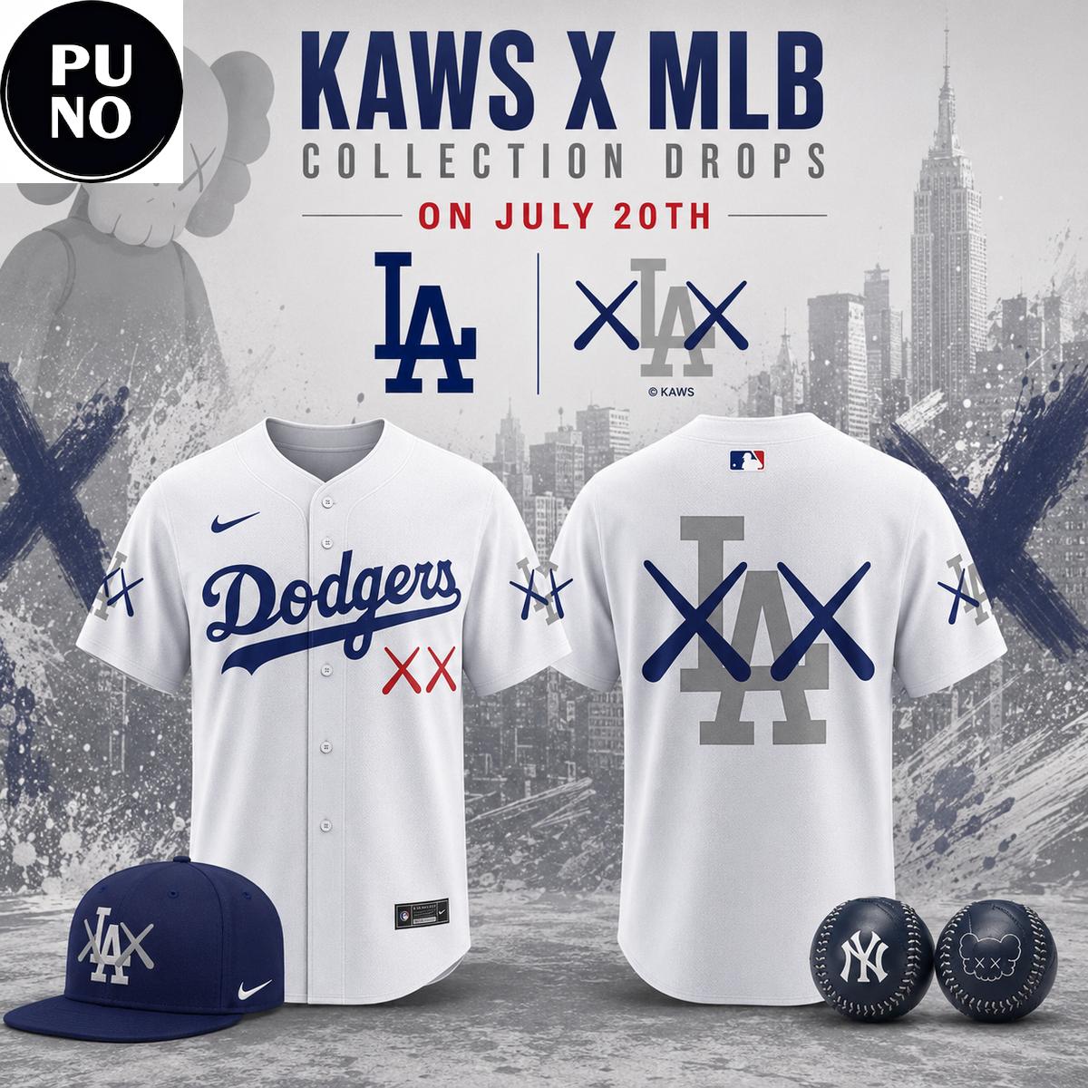 Los Angeles Dodgers MLB x Kaw 2026 Baseball Jersey