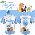 Los Angeles Dodgers National Love Your Pet Day 2026 Limited Edition Baseball Jersey