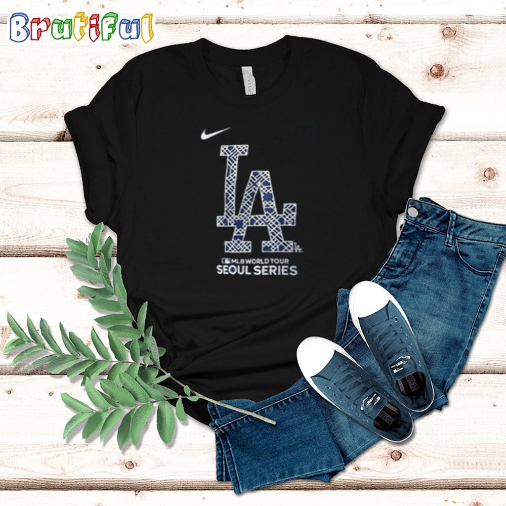 Los Angeles Dodgers Nike 2024 MLB World Tour Seoul T Shirt