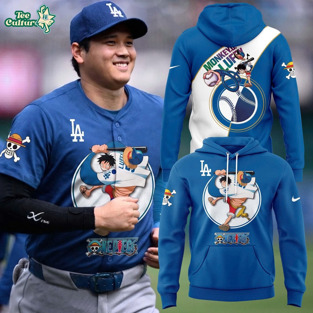 Los Angeles Dodgers One Piece Night Game Hoodie
