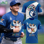 Los Angeles Dodgers One Piece Night Game T-Shirt