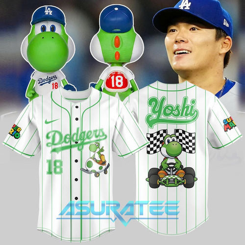 Los Angeles Dodgers Yoshinobu x Yoshi 2026 Special Baseball Jersey