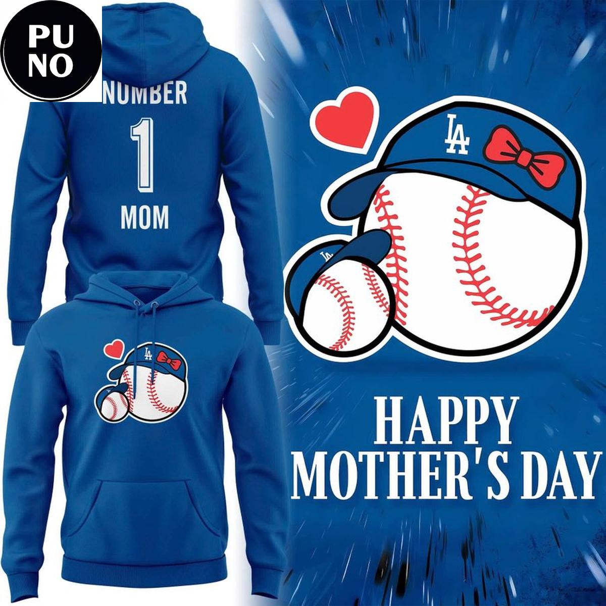 Los Angeles Dodgers Happy Mother’s Day 2026 Hoodie T-Shirt