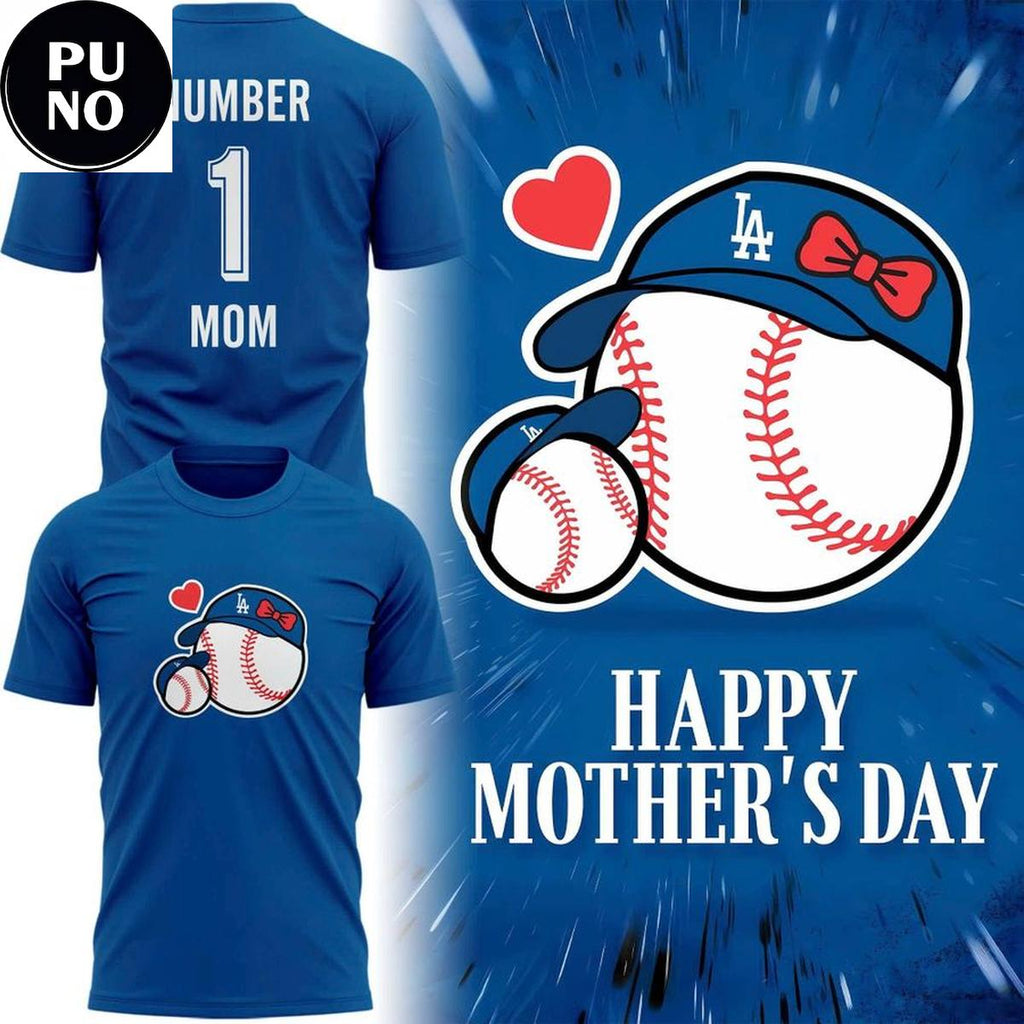 Los Angeles Dodgers Happy Mother’s Day 2026 Hoodie T-Shirt