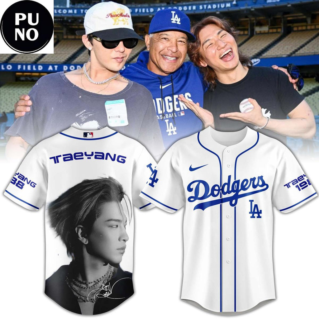Los Angeles Dodgers x BIGBANG 2026 Personalized Baseball Jersey