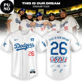 Los Angeles Dodgers x Fuerza Regida This Is Our Dream 2026 Baseball Jersey