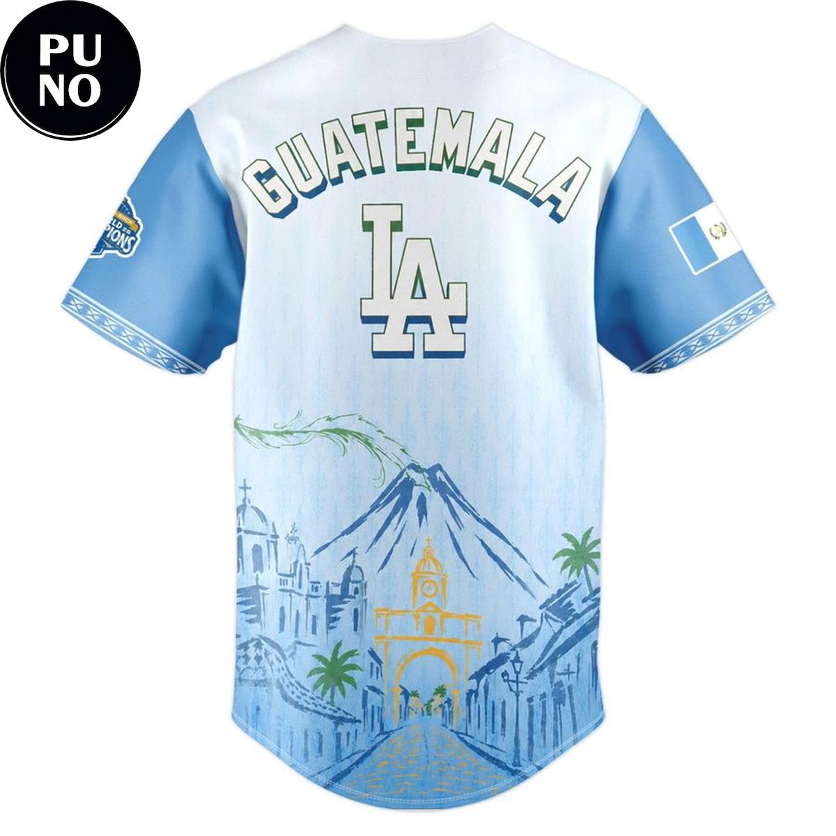 Los Angeles Dodgers x Guatemalan Heritage Night 2026 Baseball Jersey