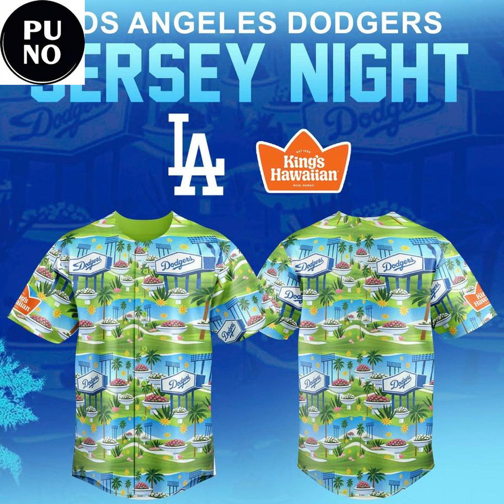 Los Angeles Dodgers x Hawaiian Night 2026 Baseball Jersey