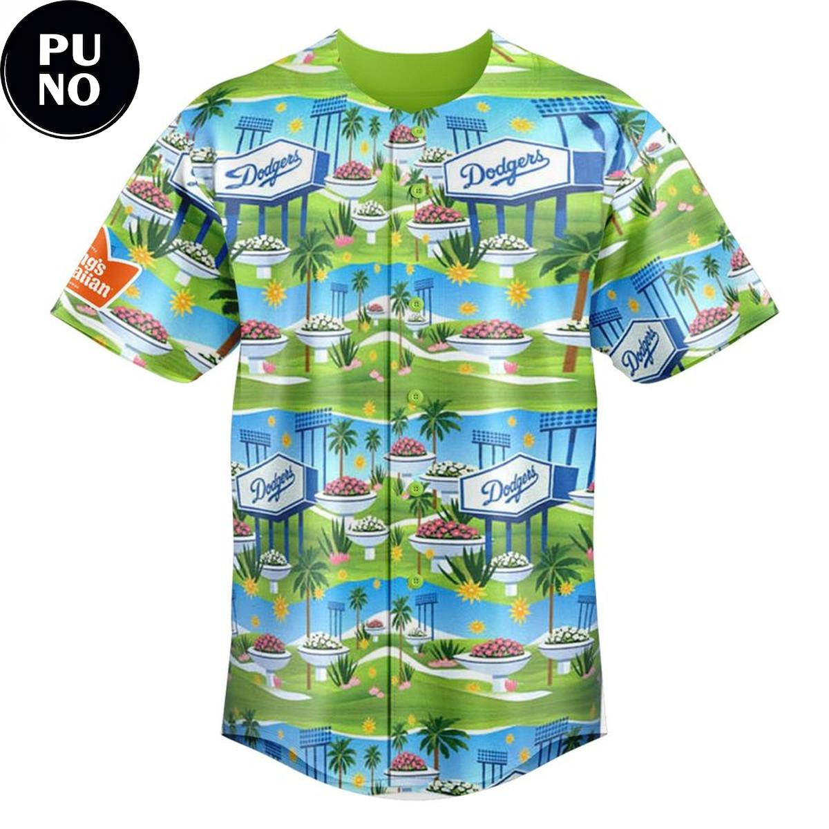 Los Angeles Dodgers x Hawaiian Night 2026 Baseball Jersey