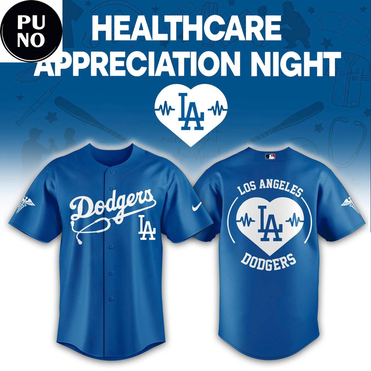 Los Angeles Dodgers x Healthcare Appreciation Night 2026 Baseball Jersey