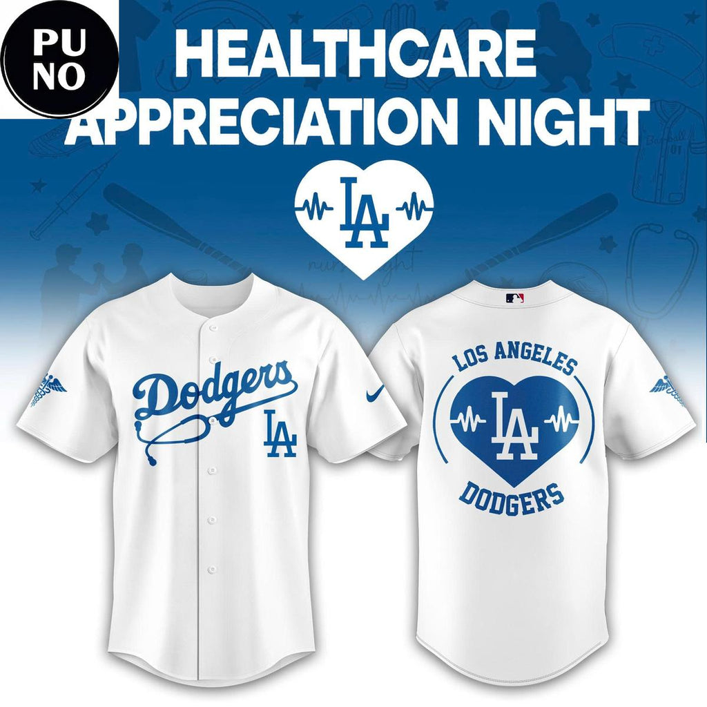 Los Angeles Dodgers x Healthcare Appreciation Night 2026 Baseball Jersey