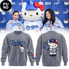 Los Angeles Dodgers x Hello Kitty Day 2026 For Fan Hoodie Shirt