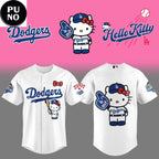 Los Angeles Dodgers x Hello Kitty Night 2026 Baseball Jersey