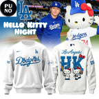 Los Angeles Dodgers x Hello Kitty Night 2026 New Hoodie Shirt