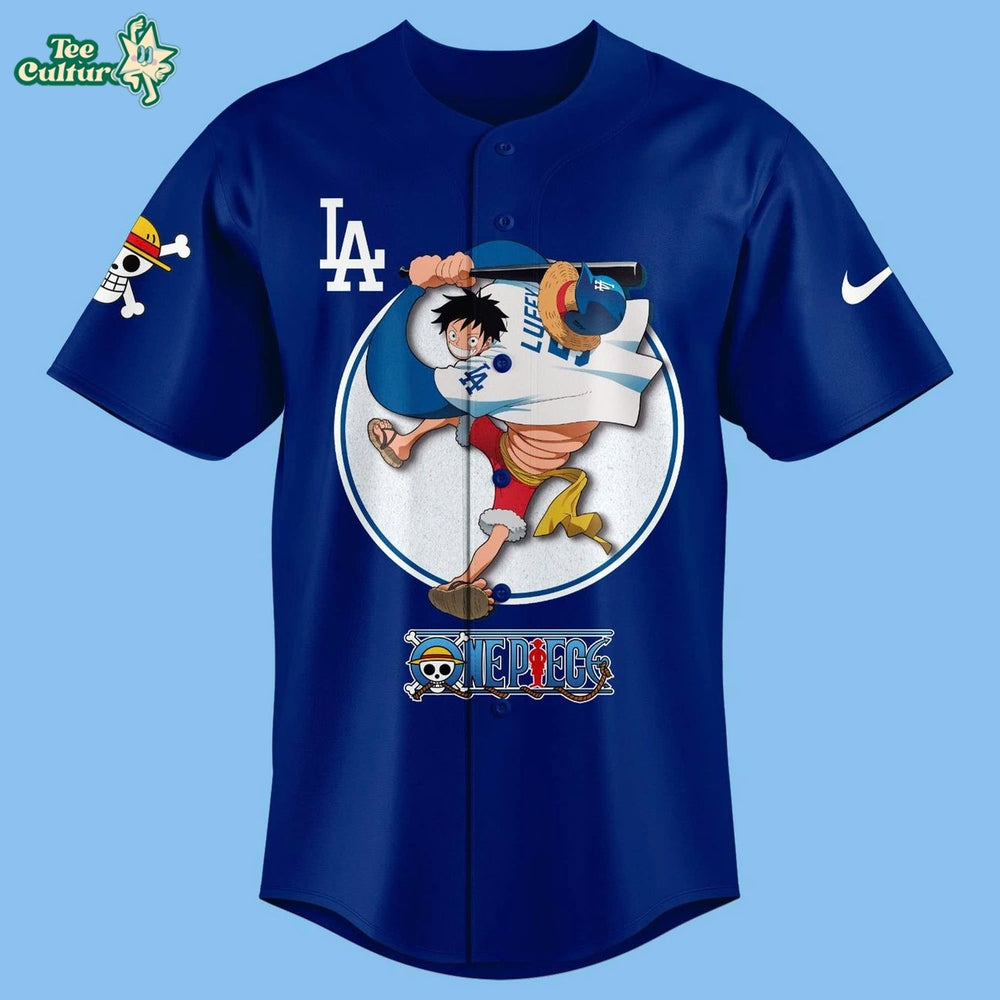 Los Angeles Dodgers x One Piece Night 2026 Baseball Jersey