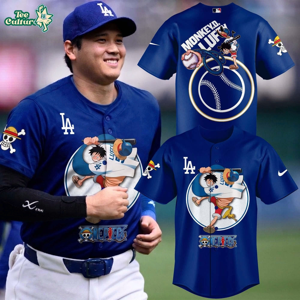 Los Angeles Dodgers x One Piece Night 2026 Jersey