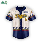 Los Angeles Dodgers x One Piece Straw Hat Crew Jersey