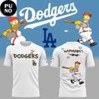 Los Angeles Dodgers x The Simpsons 2026 Hoodie T-Shirt