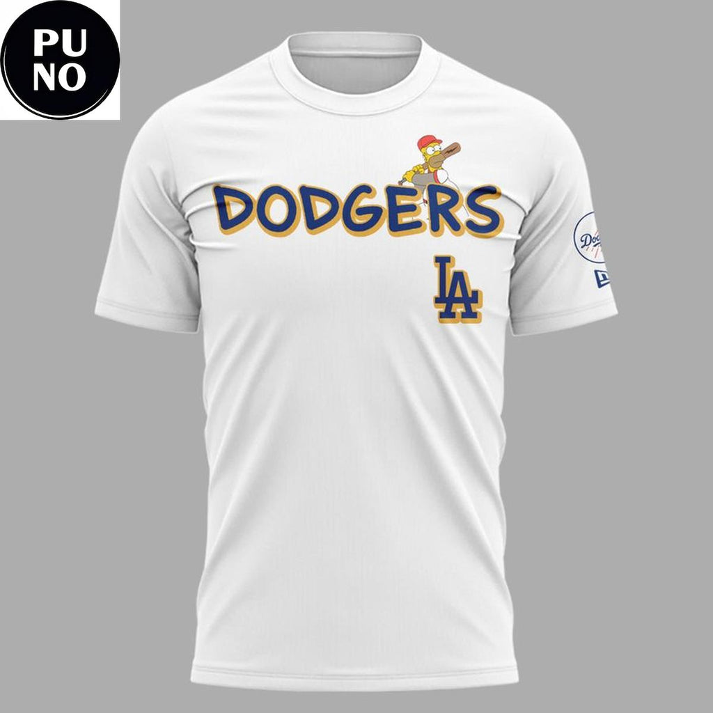Los Angeles Dodgers x The Simpsons 2026 Hoodie T-Shirt