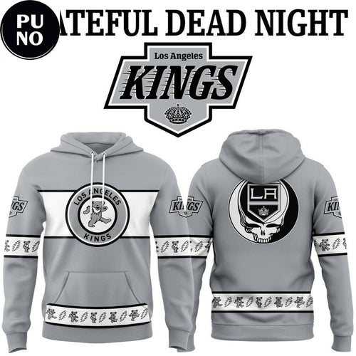 Los Angeles Kings 2026 Grateful Dead Night Hoodie