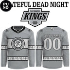 Los Angeles Kings 2026 Grateful Dead Night Personalized Hockey Jersey
