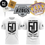 Los Angeles Kings 60th Anniversary Logo 2026 Hoodie