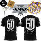 Los Angeles Kings 60th Anniversary Logo 2026 Hoodie