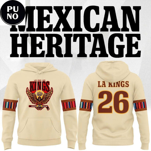 Los Angeles Kings Celebrate Mexican Heritage Night 2026 Hoodie T-Shirt