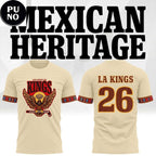 Los Angeles Kings Celebrate Mexican Heritage Night 2026 Hoodie T-Shirt