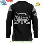 Los Angeles Kings 2026 Black Jersey LA Strong Hockey