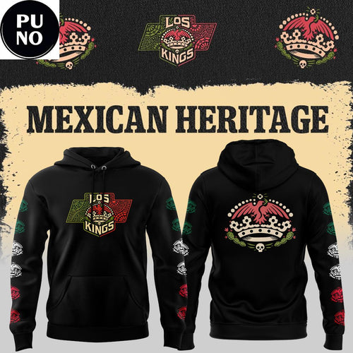 Los Angeles Kings Mexican Heritage 2026 Hoodie T-Shirt