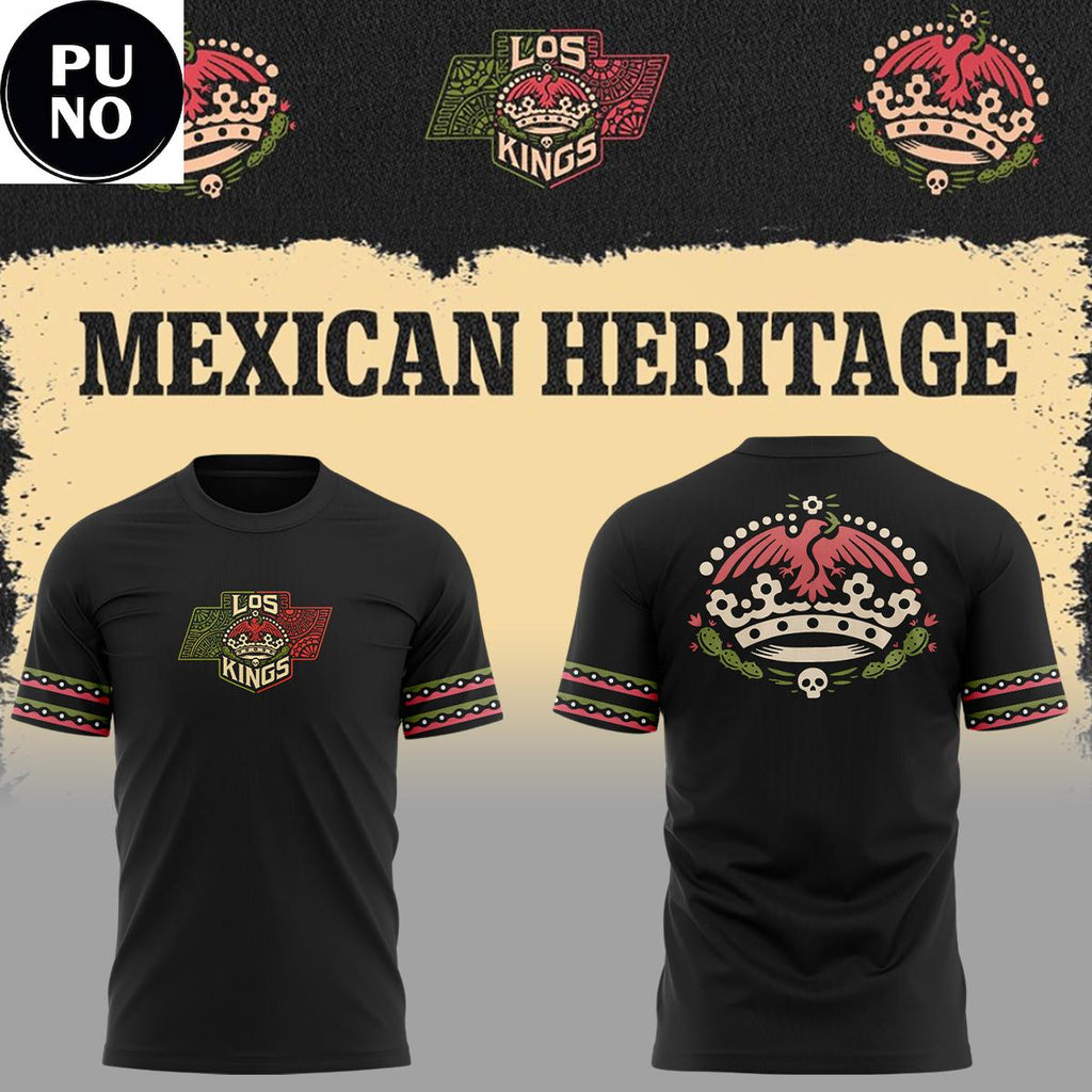 Los Angeles Kings Mexican Heritage 2026 Hoodie T-Shirt
