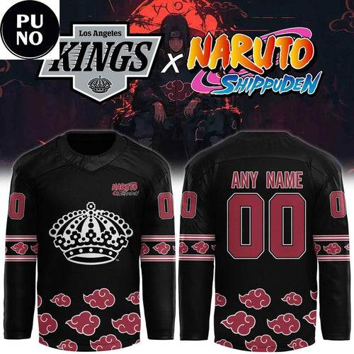 Los Angeles Kings Naruto Shippuden Night 2026 Personalized Hockey Jersey