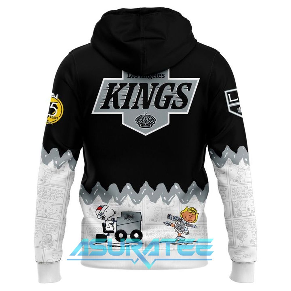 Los Angeles Kings ”Peanuts Night” 2026 Snoopy Special Hoodie, Cap